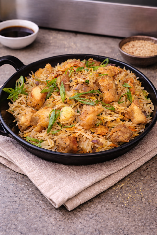 Chicken Fried Rice.