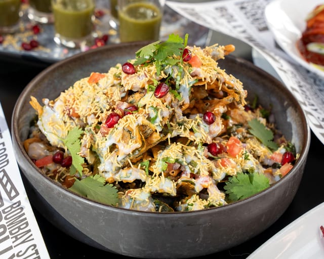 Bombay Palak Chat..