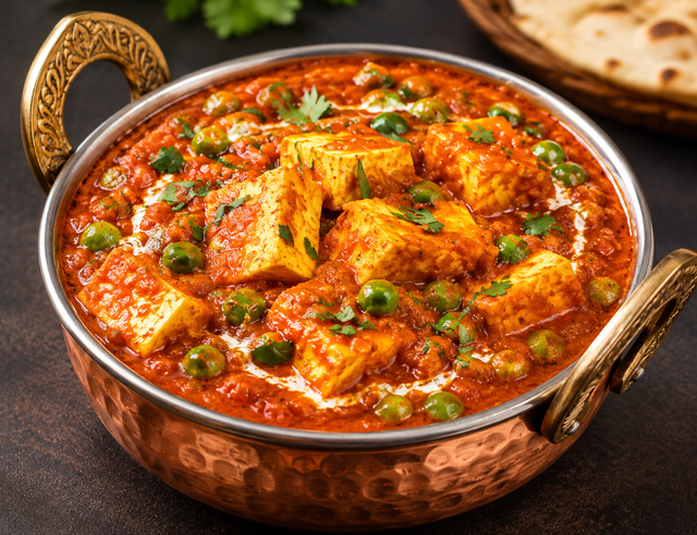 Matar Paneer.
