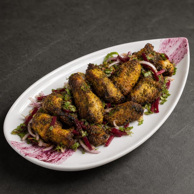 Spicy Tandoori Wings.