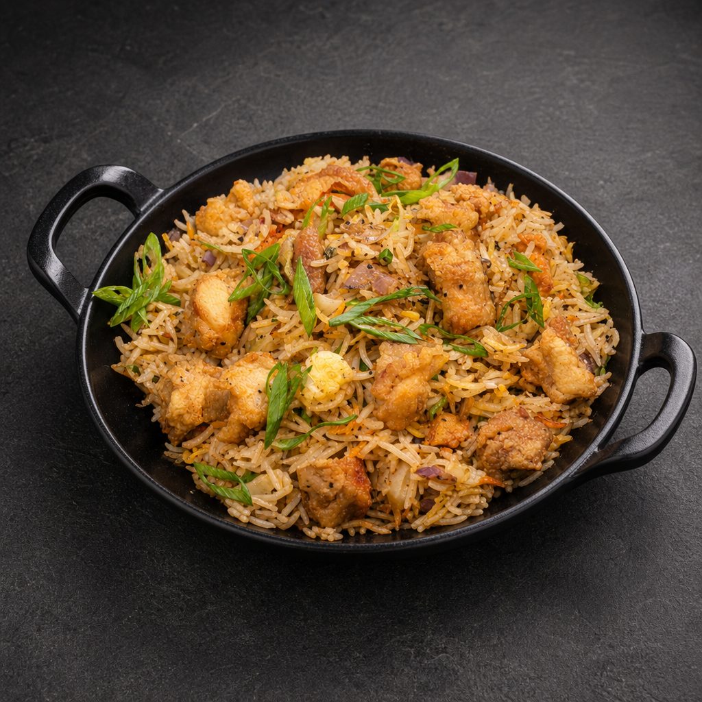 Chicken Fried Rice.