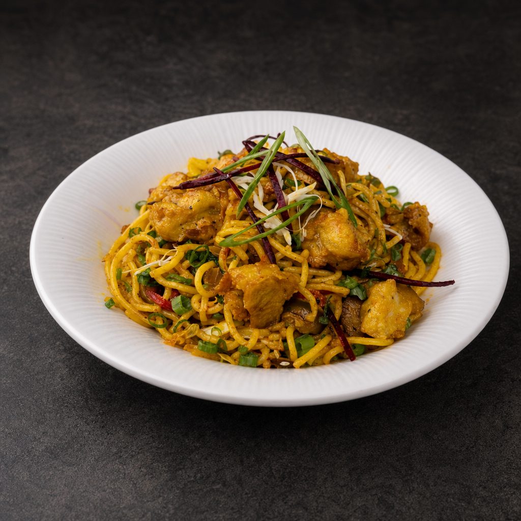Hakka Noodle Chicken.