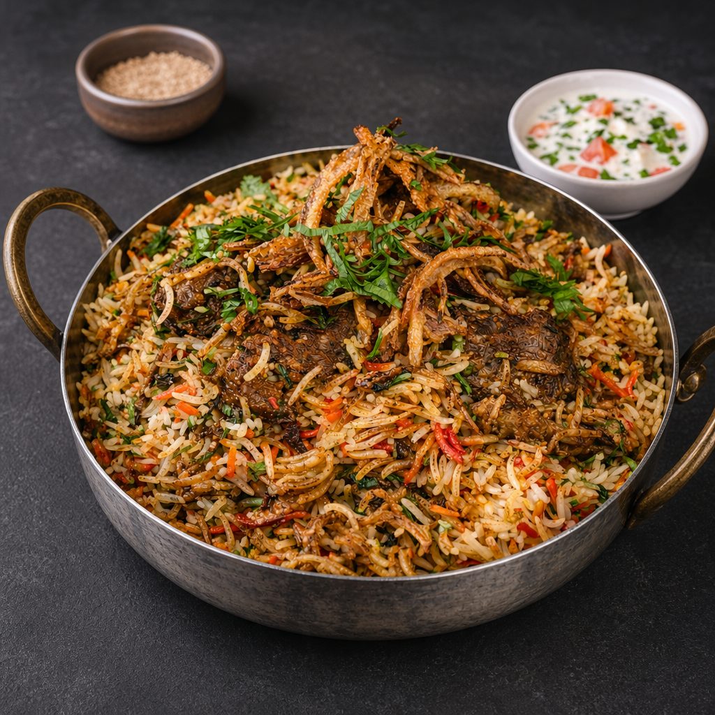 Lamb Biryani.