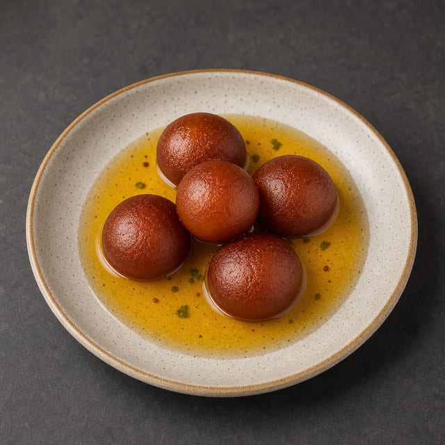 Gulab Jamun.