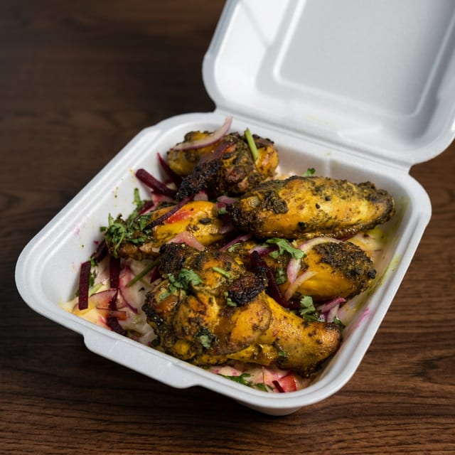 Spicy Tandoori Wings.