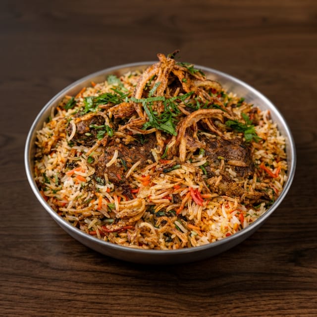Lamb Biryani.