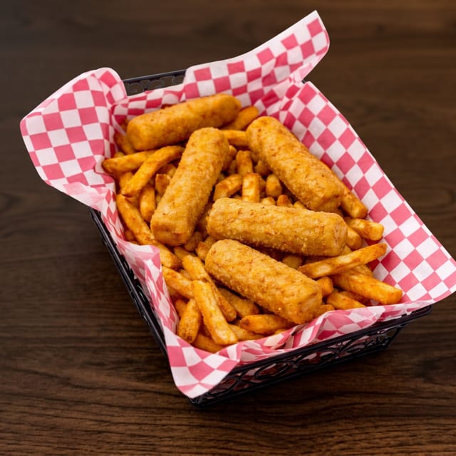 Mozzarella Sticks & Fries.