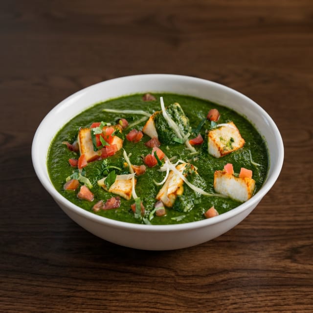 Saag Paneer.