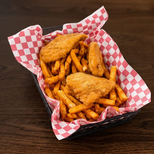 Chicken Tenders & Fries.