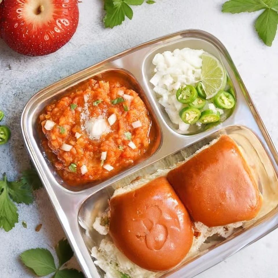 Savor our authentic pav